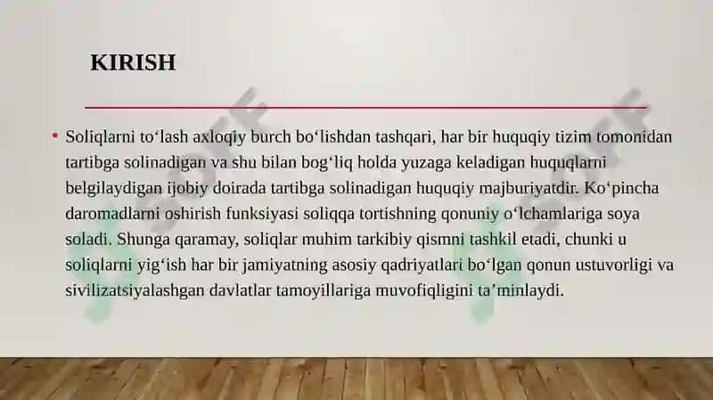 Soliqsiyosatiga kirish 3