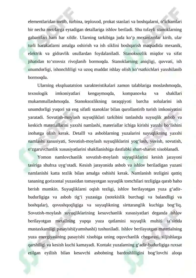 Metall kesish dastgohlarini ta`mirlashda slesarlik ishlari 3