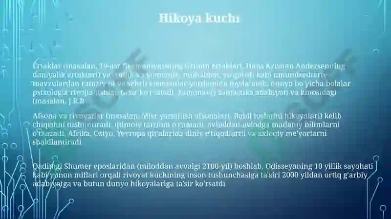 Mif,afsona va alsotir janirlari badiyati 3
