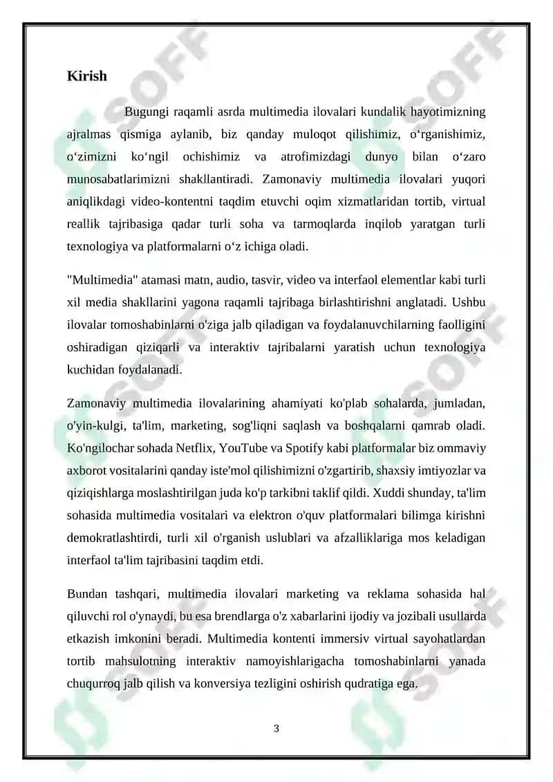 ZAMONAVIY MULTIMEDIA ILOVALARI 3