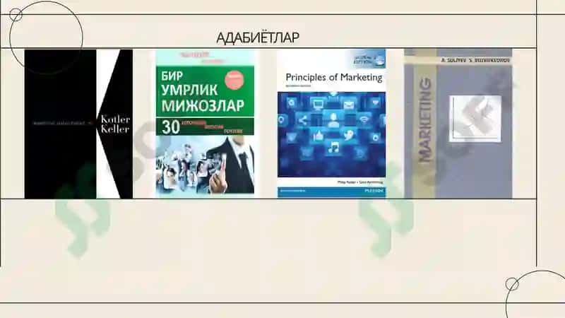МАРКЕТИНГ ВА SMM 3