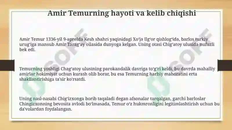 Amir Temur buyuk davlat arbobi 3