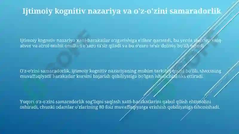Sogʻlom xulqning ijtimoiy- psixologik omillari 3