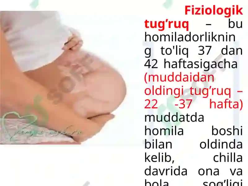Fiziologik tug'ruq 3