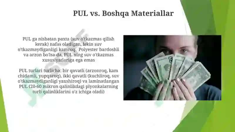 Pul va uning turlari 3