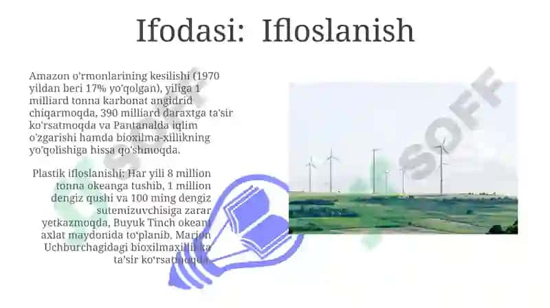 Ifloslanish manbalari 3