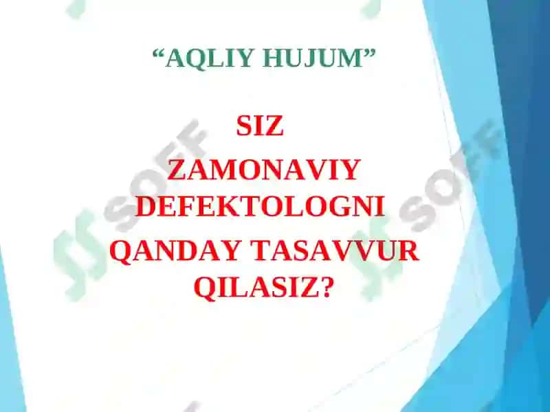 Defektolog ish faoliyati 3