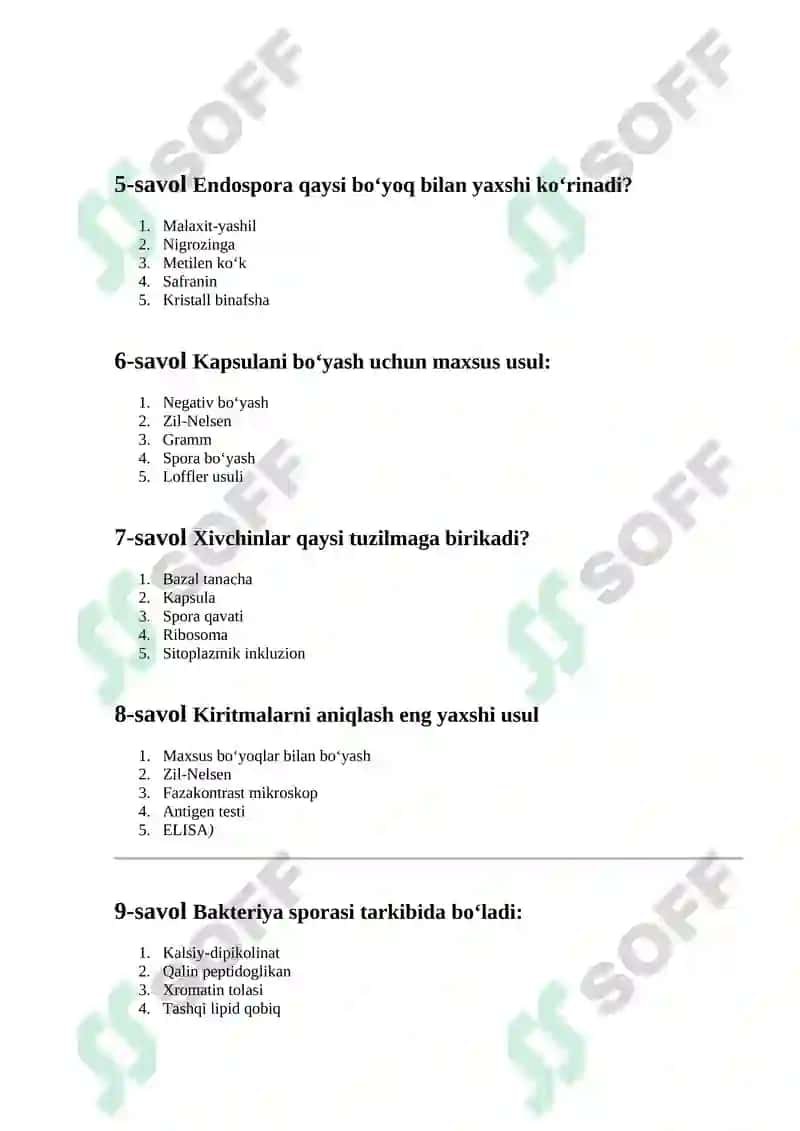 Mikrobiologiya, virusologiya va immunulogiya 3