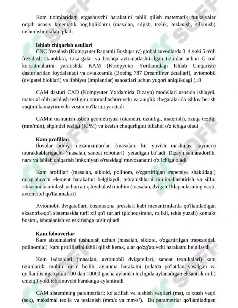 Kam tizimi haqida tushuncha 3