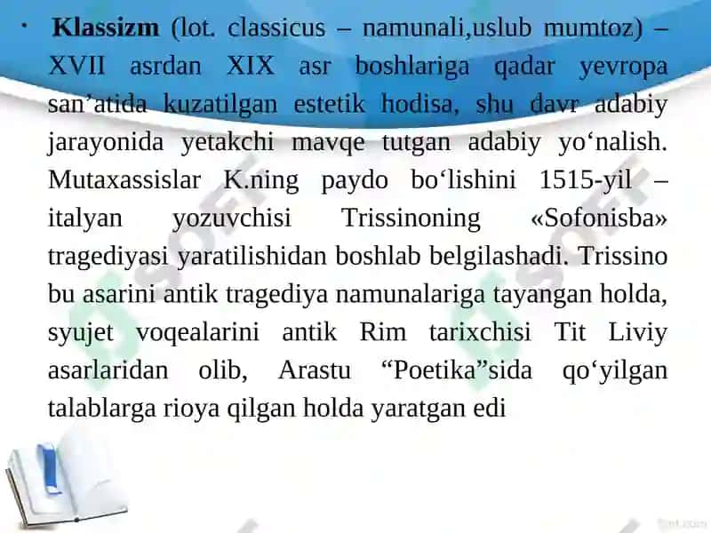 XVII – XVIII ASRLARG`ARBIY YEVROPA ADABIYOTI XVIIASR NEMIS ADABIYOTI 3