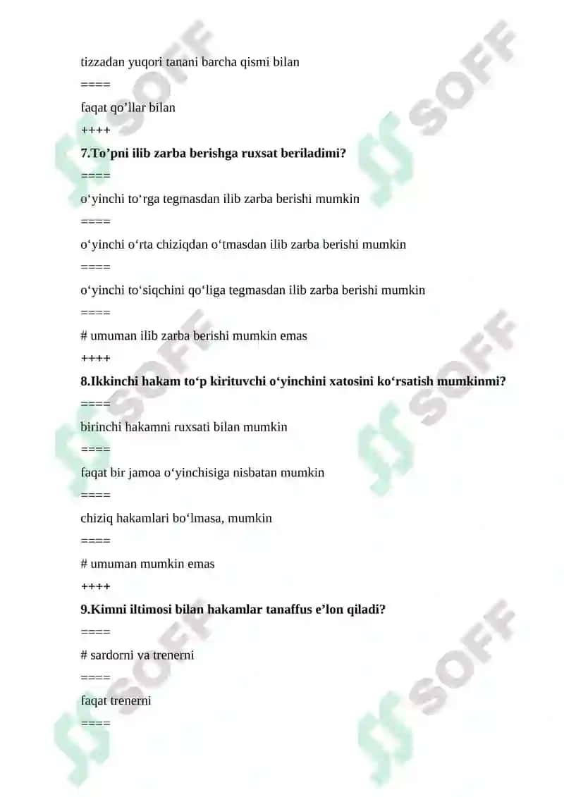 Sport mahoratini oshirish (Voleybol) 3