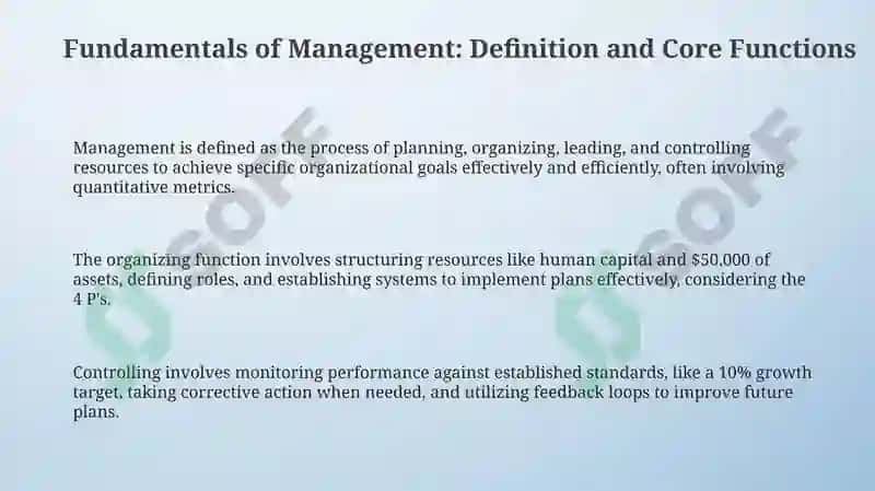 Principles of Management 3