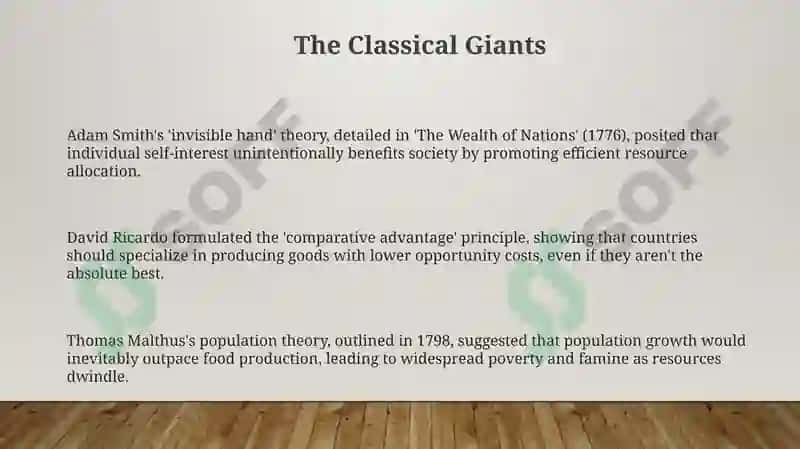 The Giants of Classical Economics 3