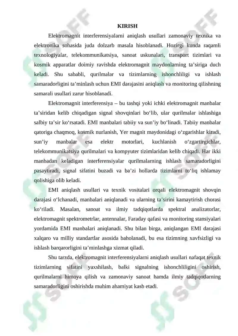 Elektromagnit interferensiyalarni aniqlash usullari 3