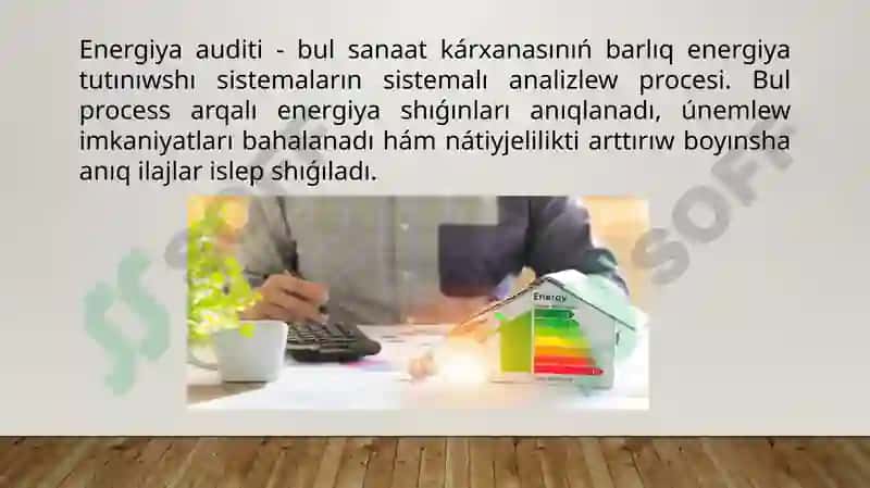 Sanaatkárxanalarında Energiya Únemlewi 3