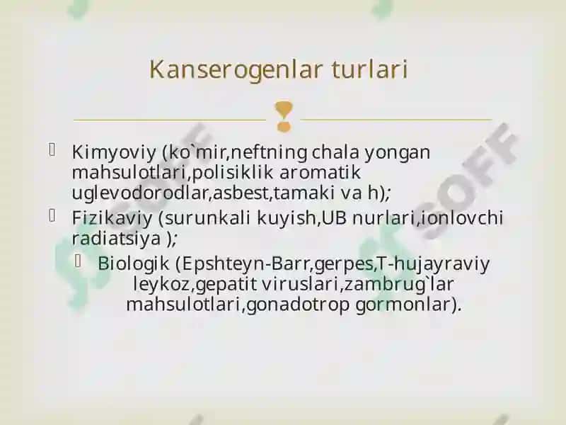 Onkoviruslar va ularning tarqalishi 3