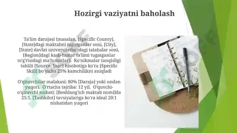 Ta'lim tarbiya ishlarni rejalashtirish 3