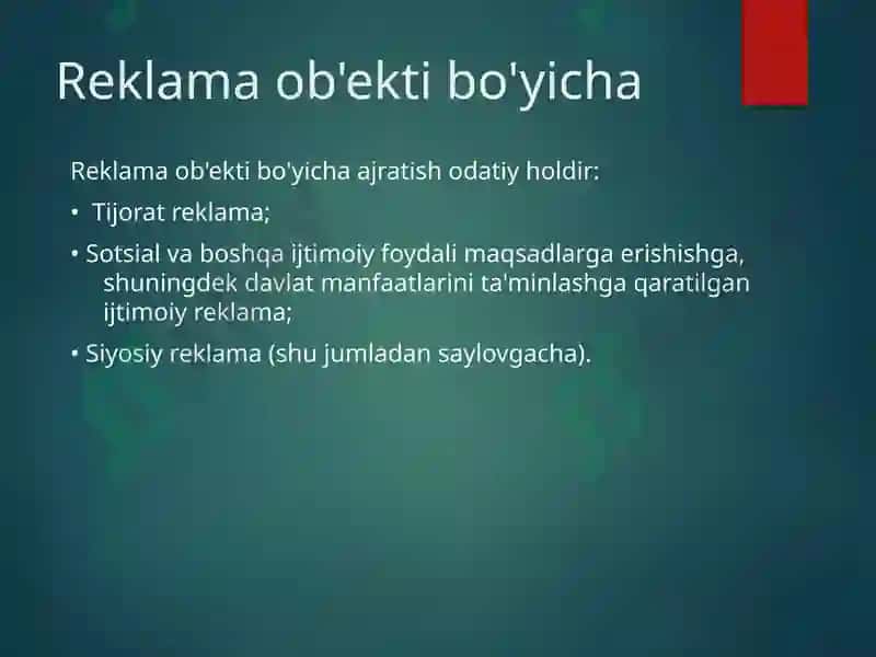 "Xalqaro reklama" 3