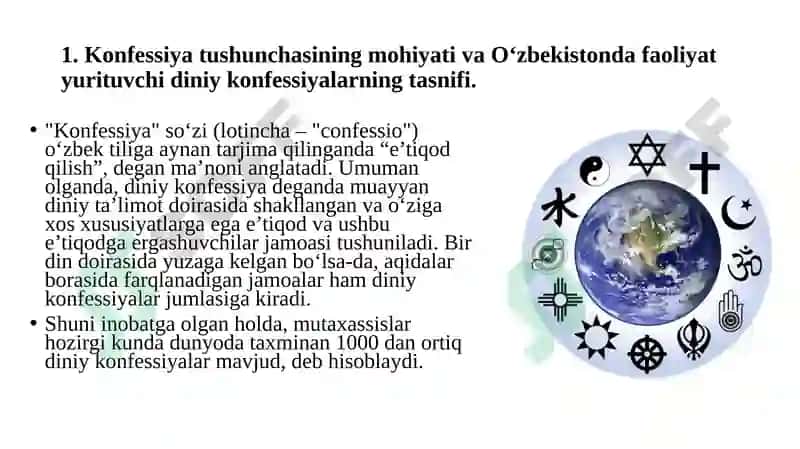 O‘ZBEKISTONDA FAOLIYAT YURITUVCHI DINIY TASHKILOTLAR 3