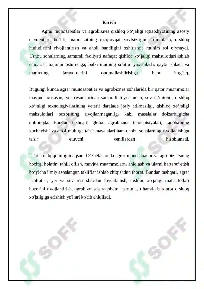 Agrar munosabatlar va agrobiznes 3
