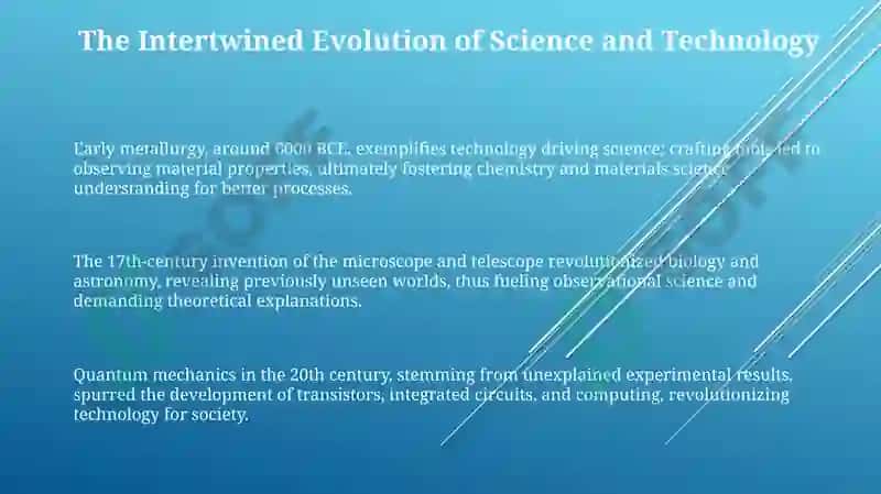 The Intertwined History of Science and Technology 3