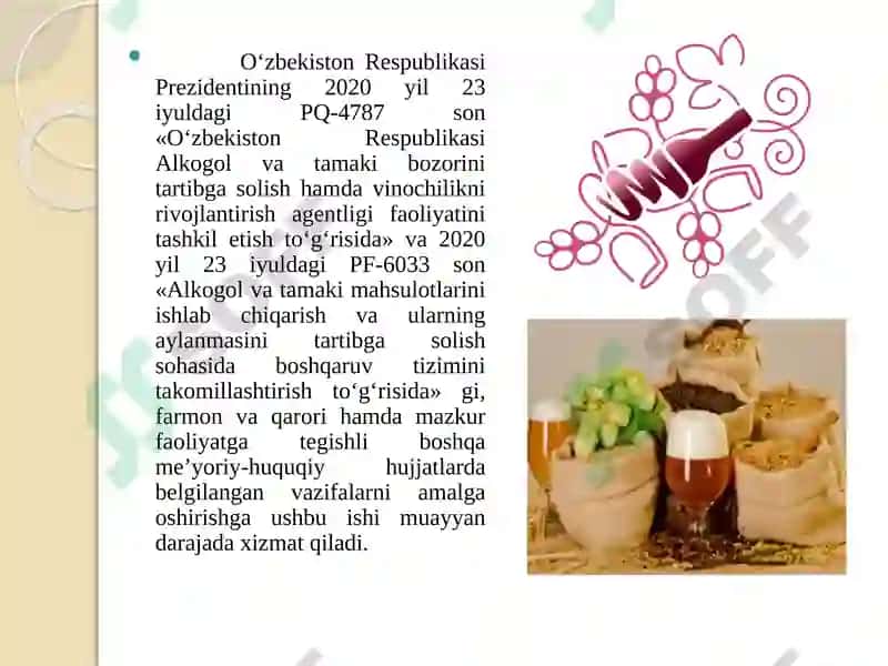 To`qsolod tayyorlash texnologiyasi 3