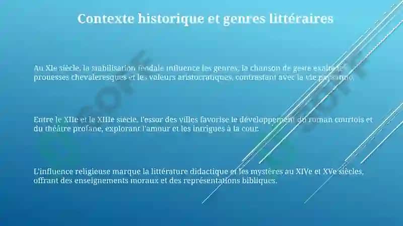 La litterature francaise du Moyen Age 3