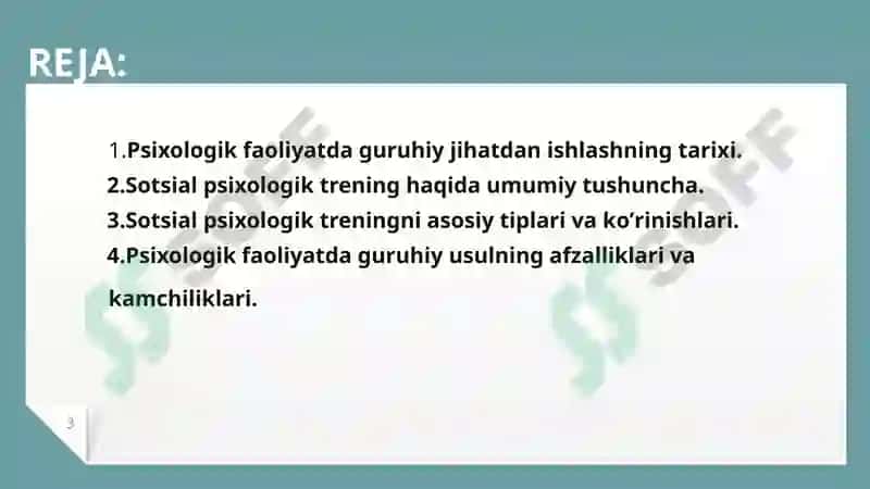 Psixologik Trening 3
