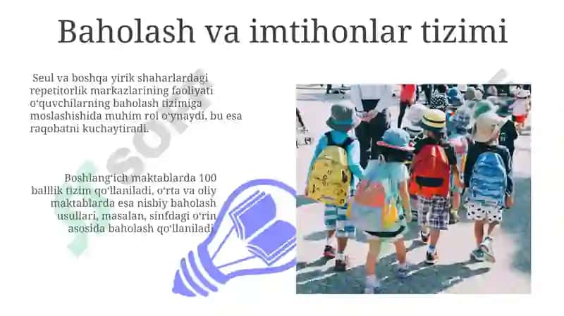 Qiyosiy pedagogika korea ta’lim tizimi 3