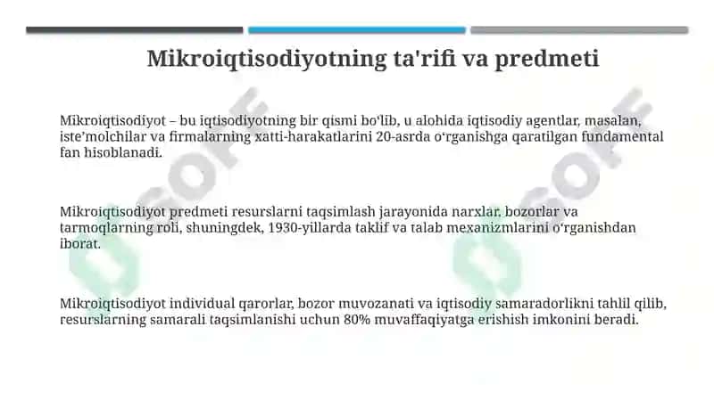 Mikroiqtisodiyot 3