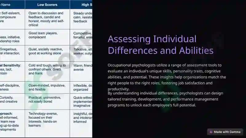 Introduction to Occupational Psychology 3