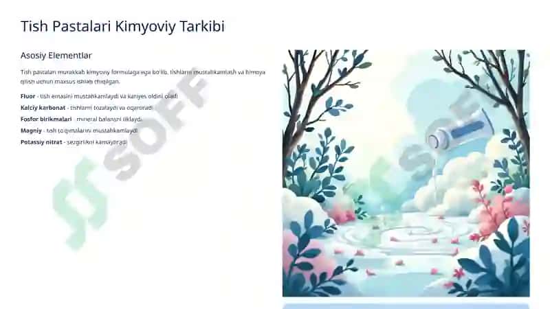 Tish Tozalash Usullari va Pastalari 3