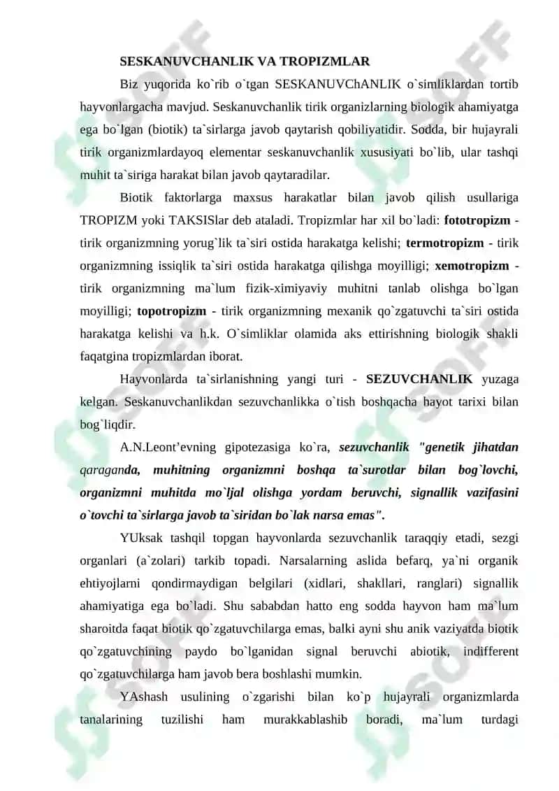Psixikaning filogenetik taraqqiyoti 3