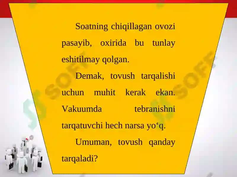 Tovushning tarqalishi 3