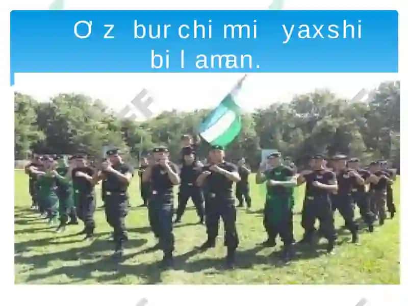 Vatanimga xizmat qilaman 3