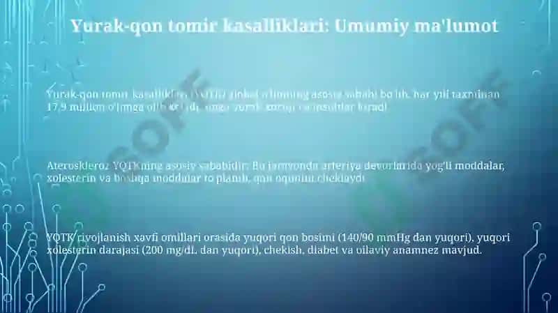 Yurak-qon tomirlar 3