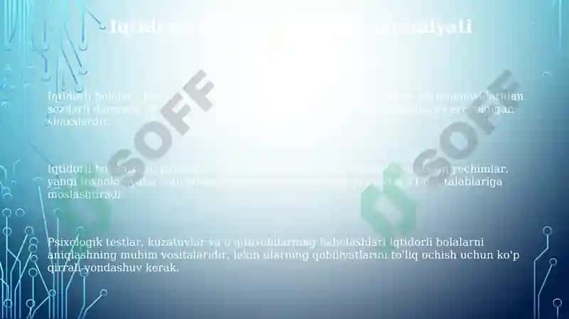 Iqtidorli bolalar 3
