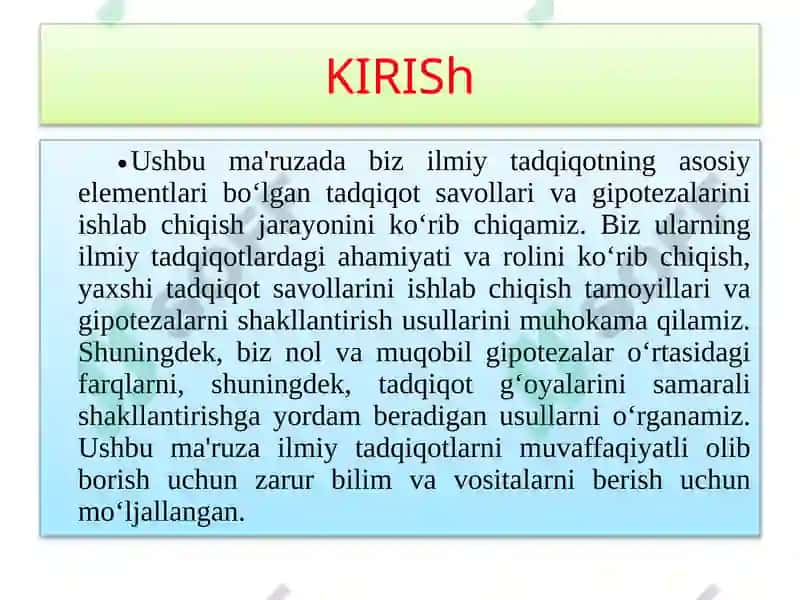 Tadqiqotsavollarivagipotezalarinishakllantirish 3