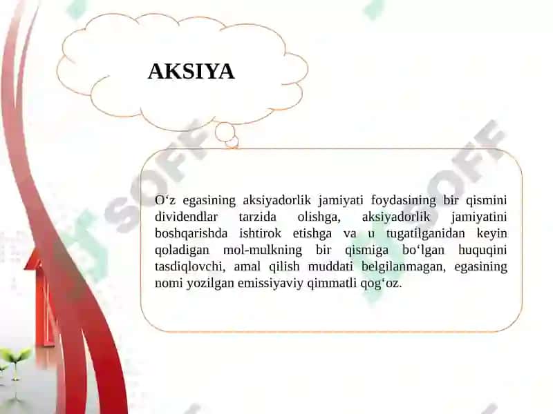 AKSIYALAR BOZORI 3