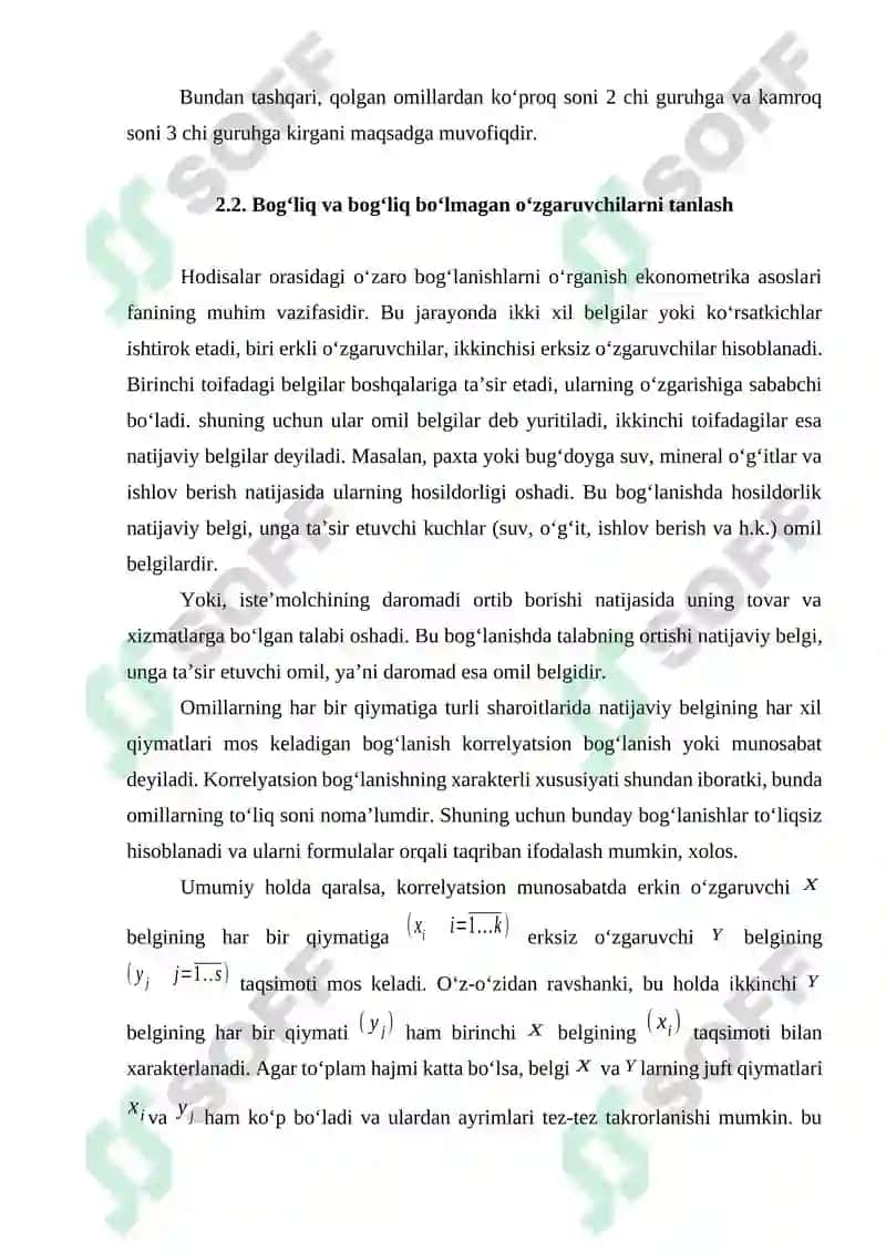 EKONOMETRIK MODELLARNING AXBOROT TA’MINOTI 3