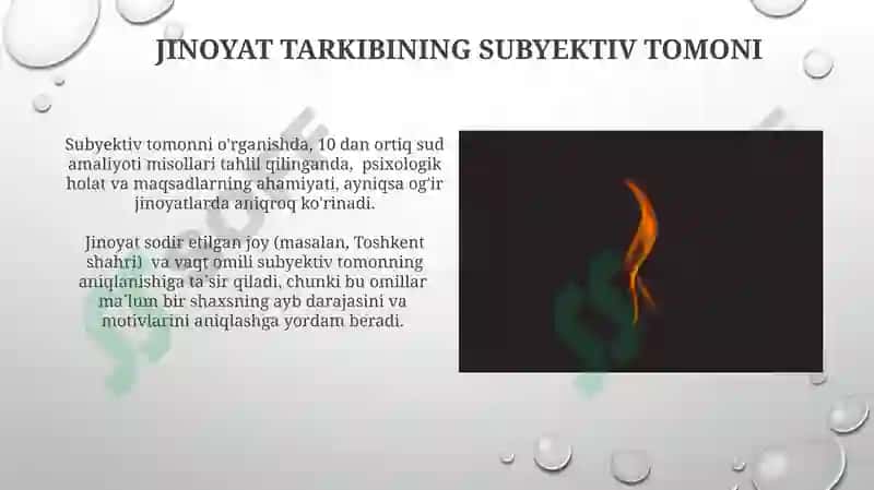 Jinoyatning tarkibi tushunchasi va elementlari 3