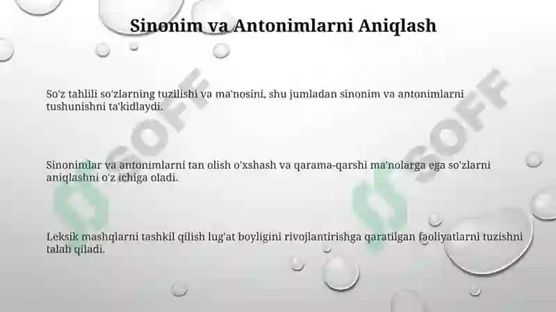 So'z tahlili 3