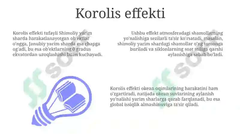 Korolis effekti 3