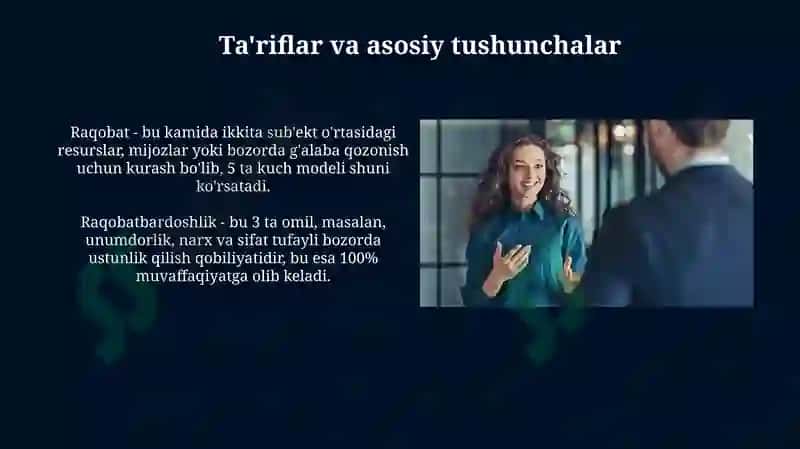 Raqobat va Raqobatbardoshlik 3