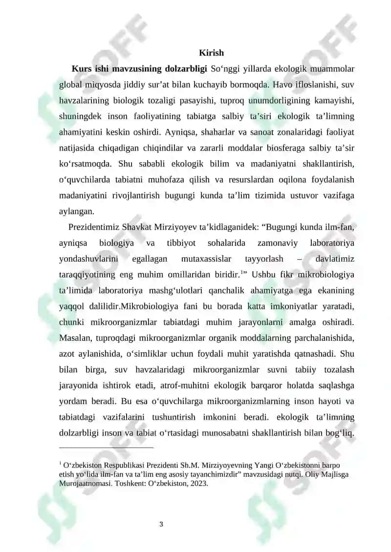 Mikrobiologiyada ekologik ta’limni kuchaytirish metodikasi 3