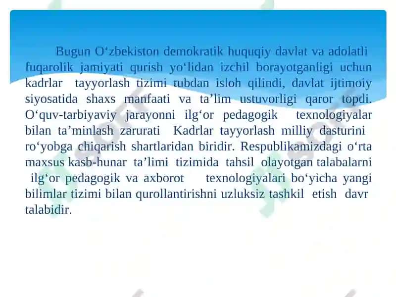 Modellashtirish va o’yinli texnologiyalar 3