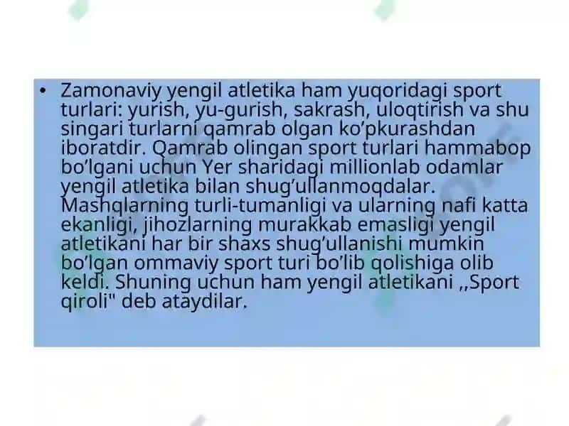 Yengil Atletika 3