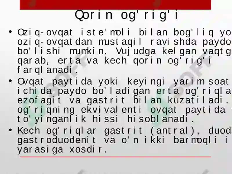 Bolalarda uchraydigan hazm tizimi kasalliklari semiotikasi 3
