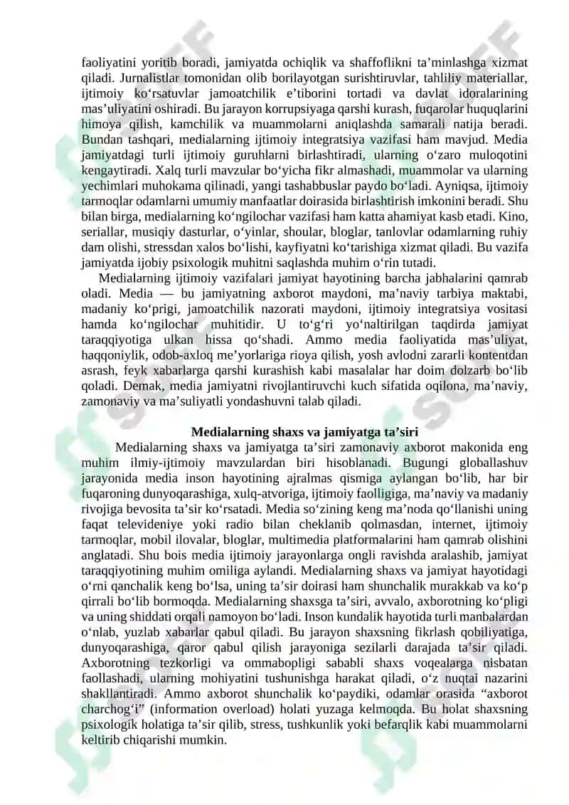 MEDIALARNING IJTIMOIY MAZMUNI 3