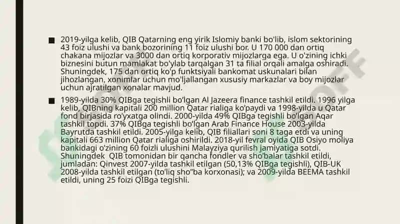 Qatar Islom Banki 3